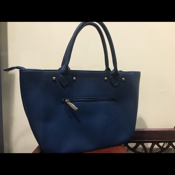 Dark teal handbag - Picture 3 of 7